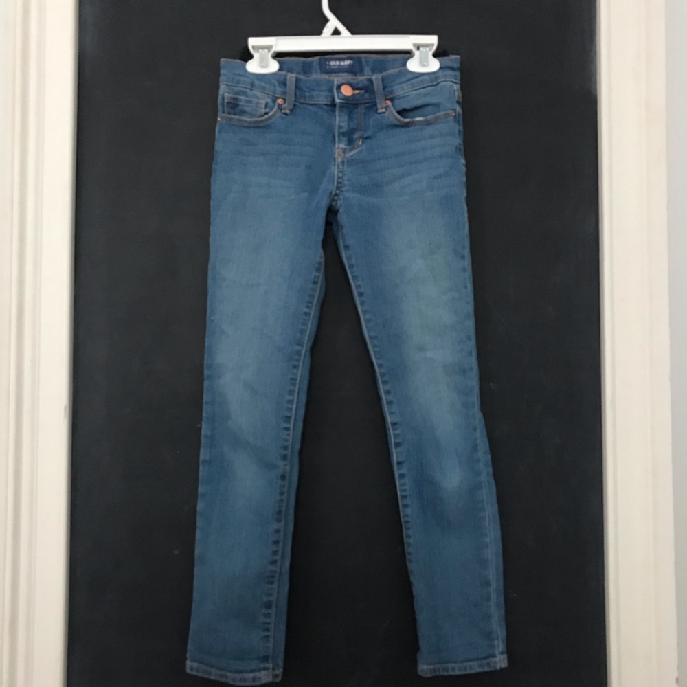Girls Old Navy Light-wash skinny jeans size 8